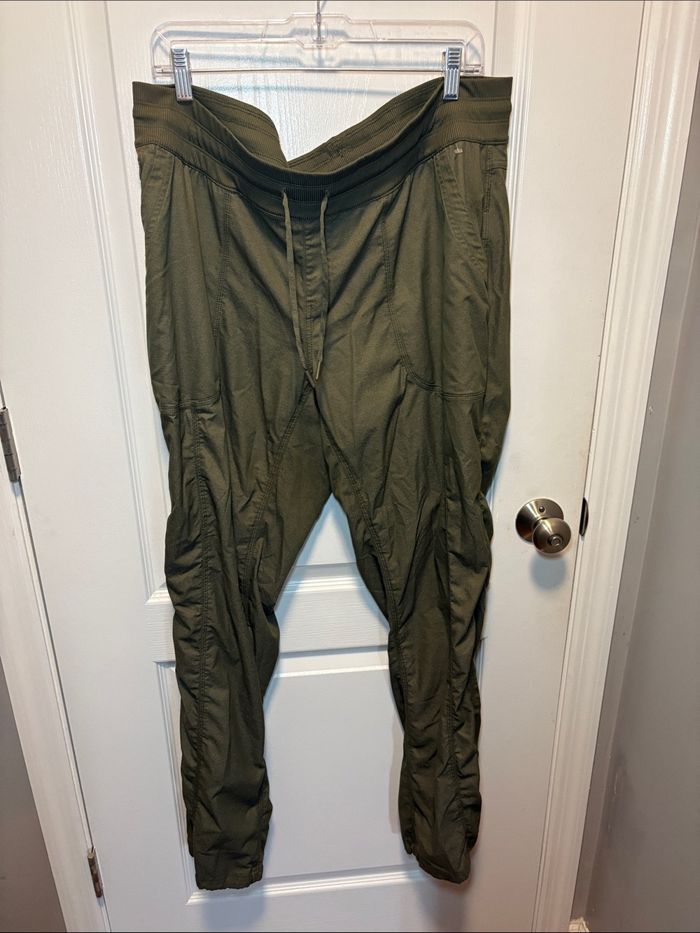 The North Face Men's Olive Green Drawstring Joggers